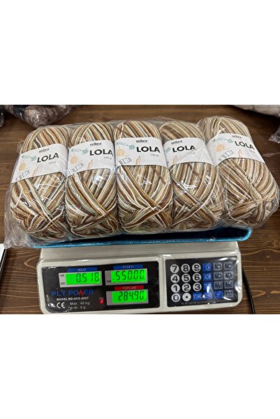 SÜSLÜTASARIM Etrofil özel seri yünlü ip (518 gram)(ebruli)