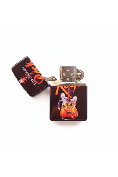 Otto Common Classic Metal Windproof Lighter - Zippo Style & Refillable 84