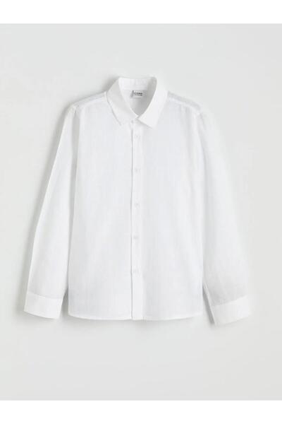 LC Waikiki Long Sleeve Boy's Poplin Shirt (S6)