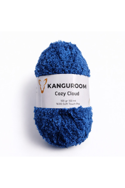 Kanguroom Cozy Cloud Plush Hand Knitting Yarn Midnight Blue Cc11