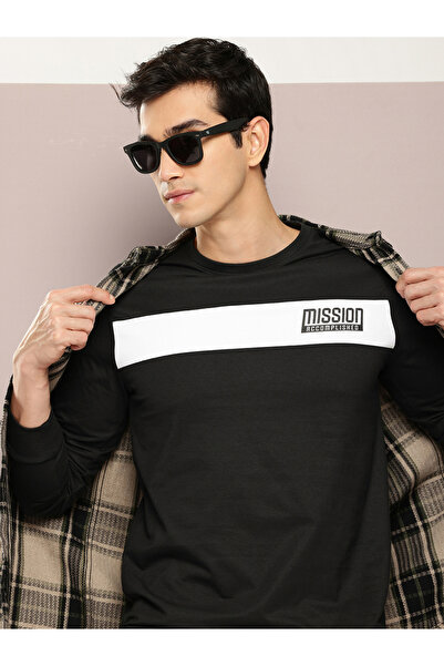 Dillinger By Styli تيشيرت رجالي بأكمام طويلة عادية