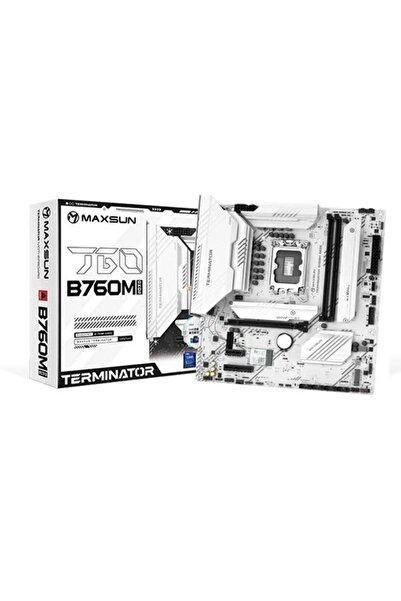 MAXSUN TEMINATÖR B760M GKD5 ICE DDR5 HDMI-DP PCIE 5.0 1700P MATX