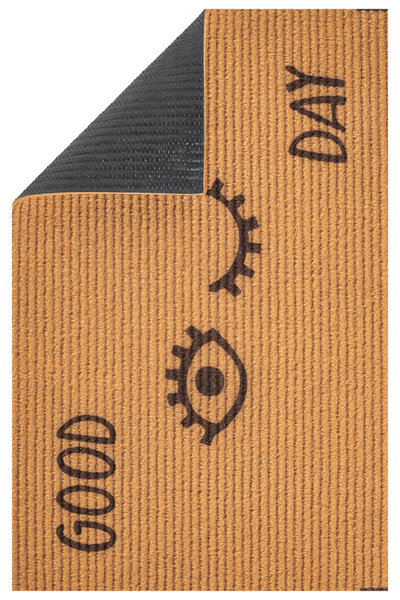 VİTALİHOME Charm Natürel Good Day Doormat Exterior Door Mat Bristle Door Front Mat 2013