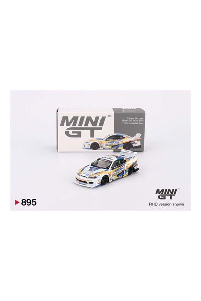 mini gt 164 نيسان LB-سوبر سيلويت S15 سيلفيا 2023 فورمولا دريفت اليابان MGT00895