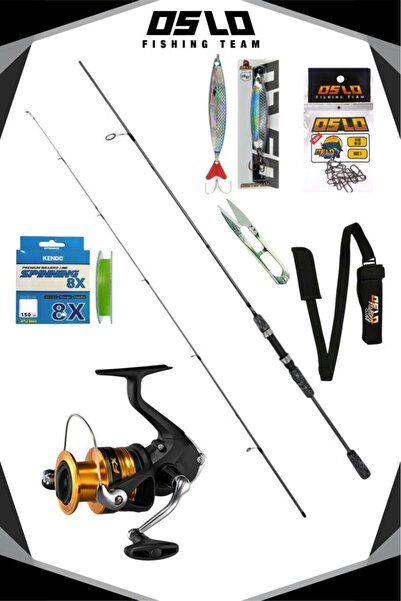 Shimano Fx 3000 Okuma Wave Up 270cm 10-40gr 8 Örgü Spin Olta Seti