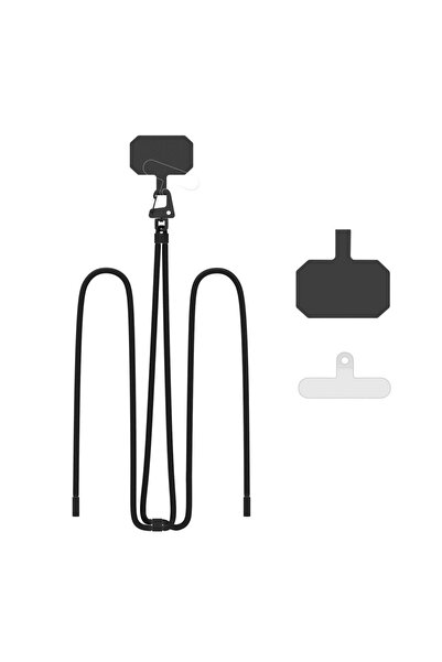 Tech-Protect Curea de telefon crossbody reglabilă C5S neagră