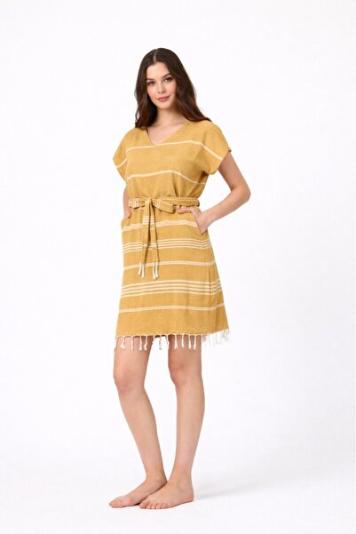 Mulberry Makro Beach Dress Peshtemal Pareo