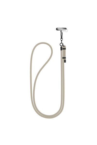 Tech-Protect Adjustable C1S Rope for Crossbody Phone Cases - Brown/Black