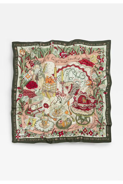 Fresh وشاح من الفيسكون بنمط حلم سندريلا من فورست