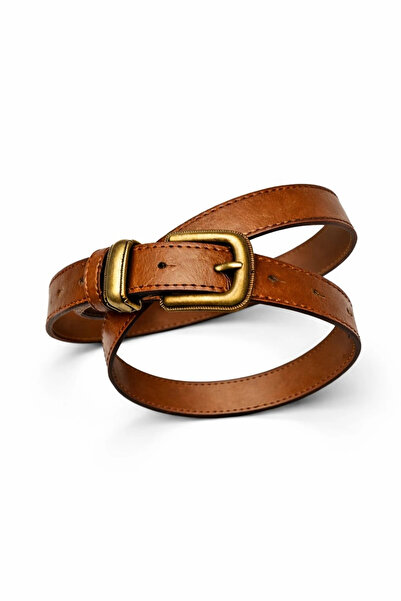 Purple by Banu Taba Antique Gold Buckle Belt