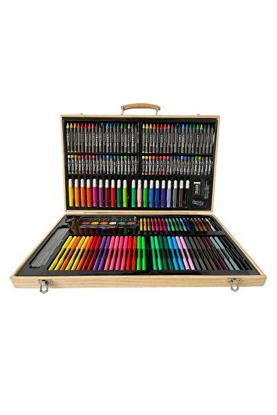 Fakopancs Set de desen si pictura in servieta, 180 piese, copii varsta 3+ ani