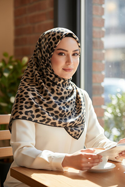 Onur Scarf - New Original Leopard Pattern Soft Fabric Seasonal Fabric Fashion...