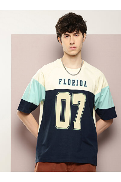 Dillinger By Styli Men Oversized Raglan Sleeve T-Shirt