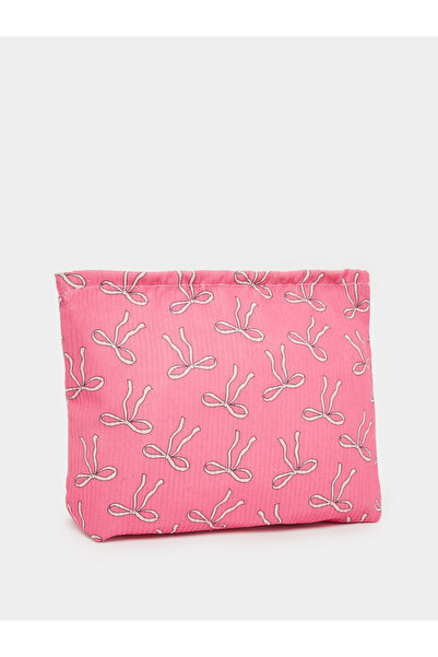 Styli Pink Ribbon Wash Bag