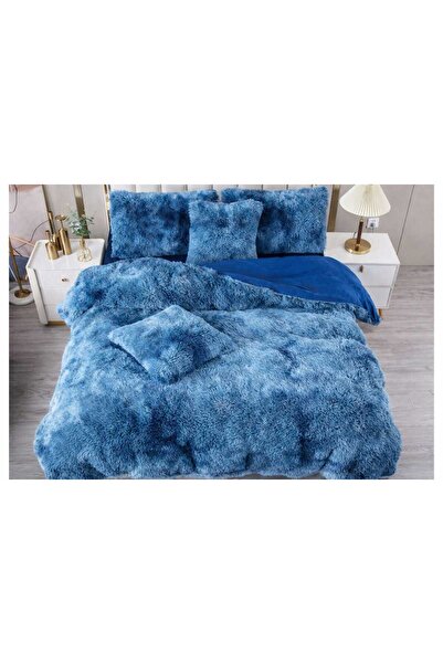 ANATOLIATEKSTILE Cocolino Deluxe Bedding Set, 6 Pieces, Premium Fluffy Fur, U...