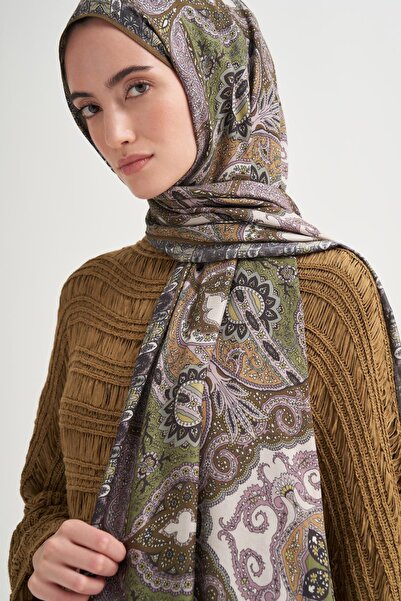 carell Aria İncira Viskon Şal Soft Yeşil