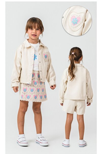 CİCHLİD Kız çocuk şort etekli takım