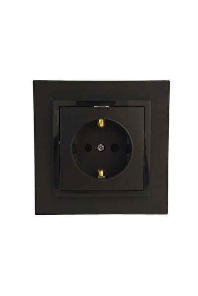 Vision PRIZA CU CP 16A TITAN NEGRU 12 PRODUSE CUTIE