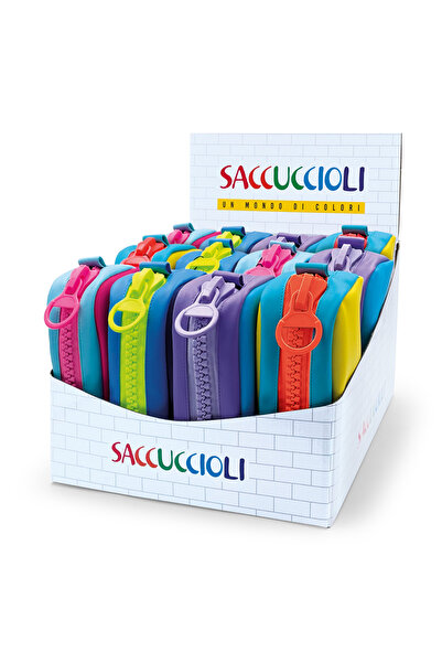 Lebez Penar Zippy, cu fermoar mare, 22 x 10 x 8 cm (12buc/display), copii var...