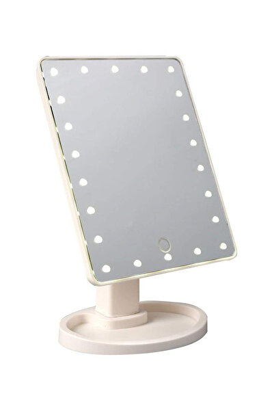 HALAMODO 20-LED Lamp Touch Sensor Makeup Mirror Multicolour