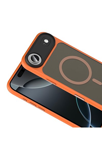 Brabus حافظة هاتف iPhone 17 Air متوافقة مع ميزة MagSafe ذات الغطاء الصلب بالل...