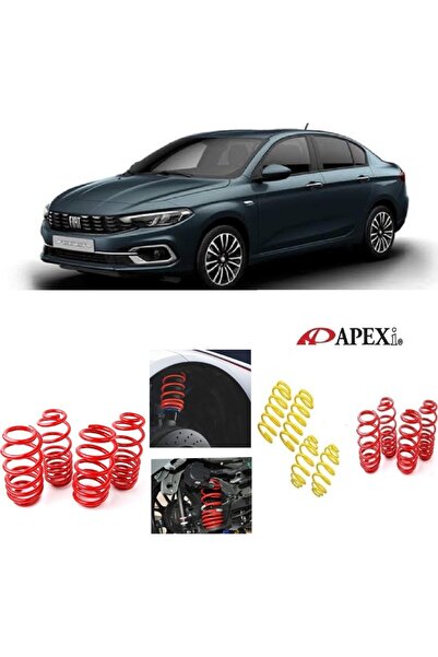 X POWER TUNİNG Fiat Egea 2015-2023 Uyumlu Apexi 4.5 cm Helezon Spor Yay