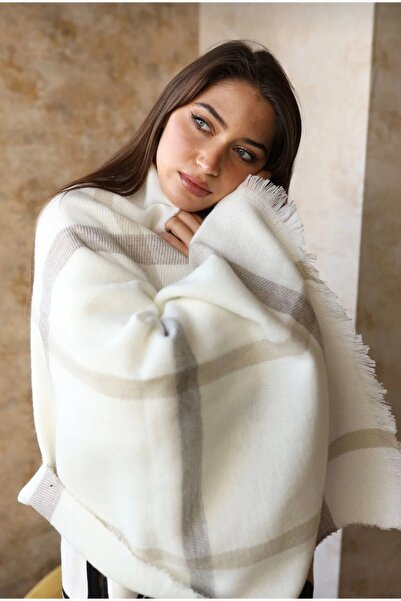 MODAM HİFA Зимовий шарф з м'якою текстурою Шарф на плечі Шарф у клітинку Зимо...