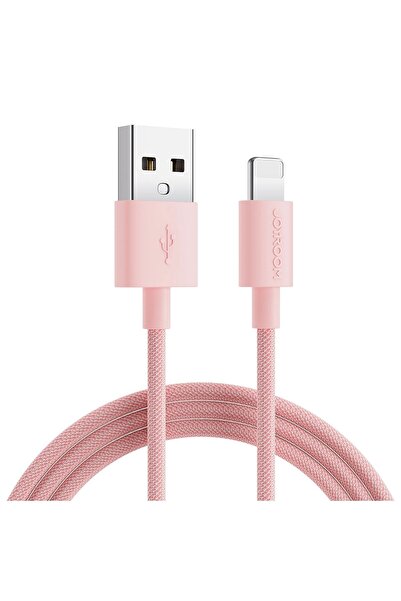 Joyroom Cablu USB/Lightning S-2030M13, încărcare rapidă 2.4A, 2m roz