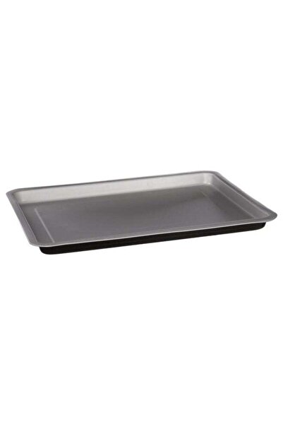 Generic Simply Smart Signature Rectangular Metal Baking Tray Black and Silver...