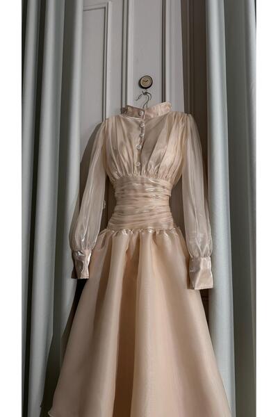 haninline Eid dress, soft midi
