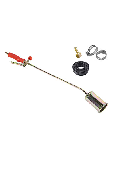 GDM Arzator cu clapeta ROSU MARE (parlitor) + FURTUN 3M COMPLET