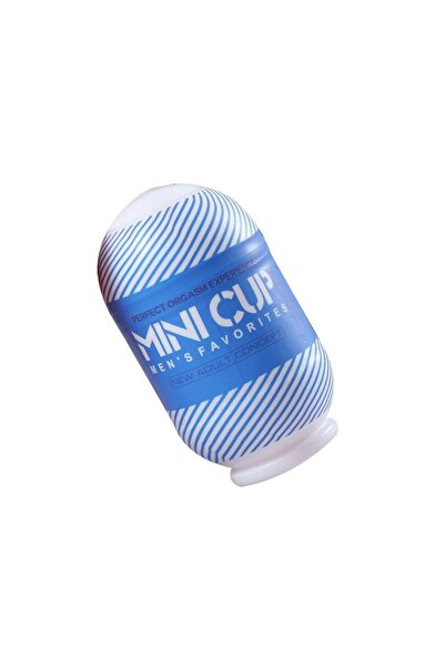 Mini Cup Accesoriu intim masculin cu design compact si structura interna tip vagin 8.5 cm