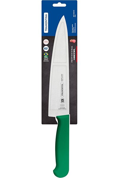 TRAMONTINA سكين احترافي بشفرة من الفولاذ المقاوم للصدأ عالي الكربون بطول 8 بوصات