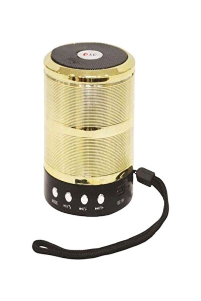 HALAMODO Rechargeable Mini Speaker Gold/Black