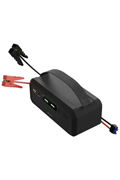 Green Lion Super Capacitor 12V Jump Starter - Black