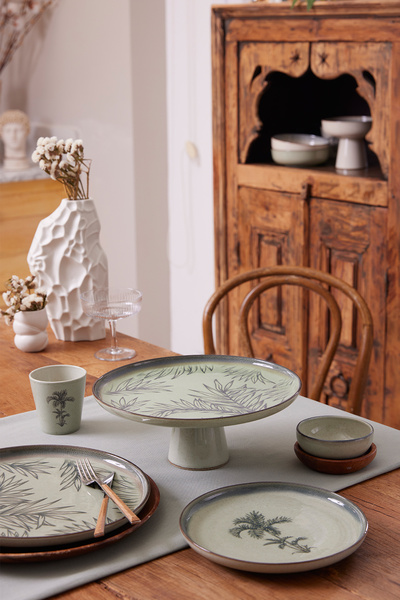 Kütahya Porselen Moderna 27 Cm Sunumluk Yeşil