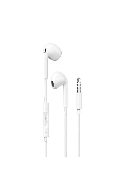 DUDAO X14 Pro In-Ear Headphones with Mic, Wired, 3.5mm Jack, White