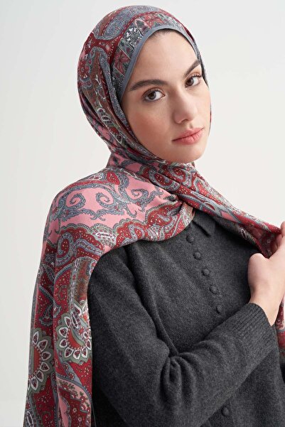 carell Aria İncira Viskon Şal Soft Pembe