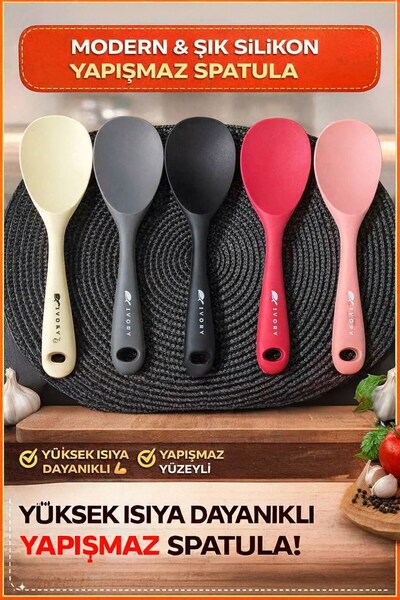 JASPER Jpr-163 Silikon Pilav Kaşık L Sıze