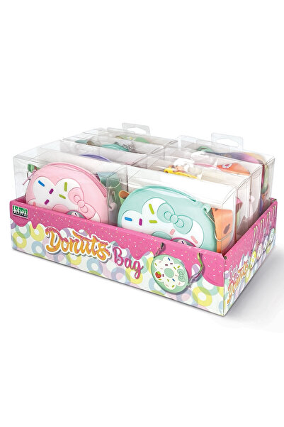 Lebez Mini Donuts silicone bag, with zipper and adjustable shoulder strap - ø...