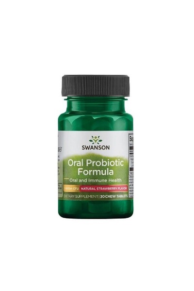 SWANSON Орална пробиотична формула 30 дъвчащи капсули -