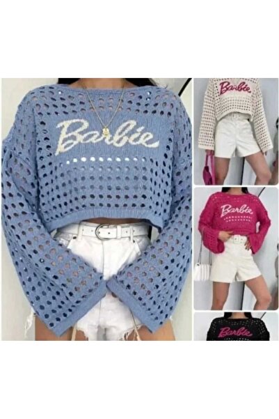 NUR TEKSTİL Kadın siyah nakışlı ajurlu Ispanyol Kol Geniş Yaka Salaş Delikli ...