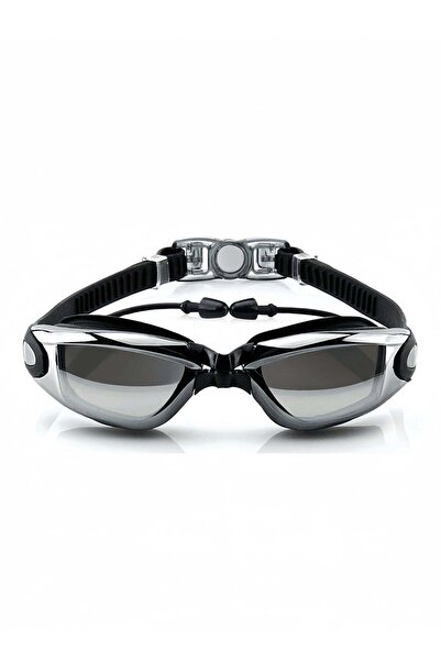 HALAMODO نظارات سباحة للكبار مع سدادات أذن، واقي مضاد للضباب، حماية من الأشعة...