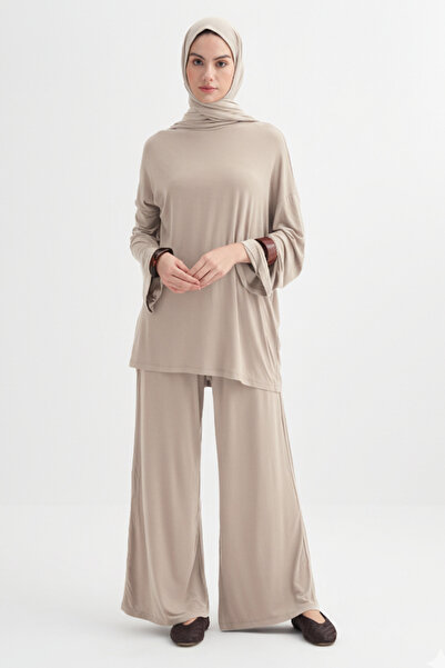 carell Micro Modal Pantolon Taş