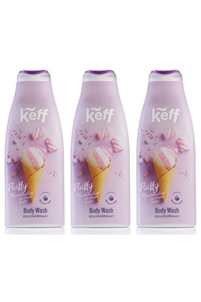 Sano SET 3 BUCĂȚI - Gel de duș parfumat cu nalbă mare KEFF 500ml