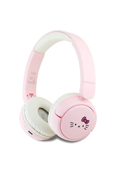 Hello Kitty Bluetooth Headphones, 30h Play, USB-C, Pink, BT 5.3