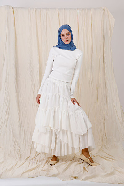 FENZA SCARF Indigo Blue Bamboo Shawl