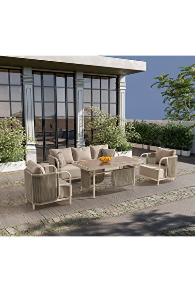 Boline Mobilya Roma Bahçe Oturma Takımı