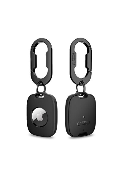 Tech-Protect Velar Keychain Case for Apple AirTag, Black