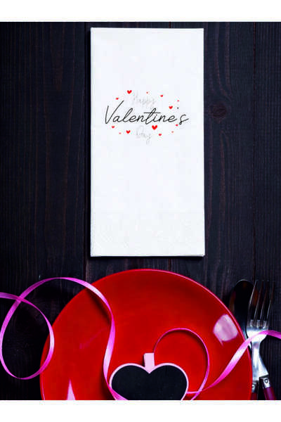 Baskı Adresi Matbaa & Promosyon Special for Valentine's Day - Printed Napkin ...